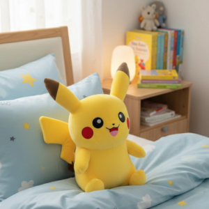 Soft Pikachu Cartoon Character Stuffed Soft Plush Toy 34cm (1 Piece)